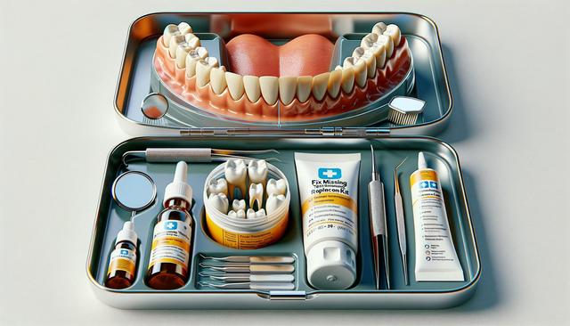 A Practical Guide to Fixing a Missing Tooth with a Replacement Kit